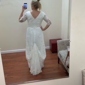 Mon Cheri wedding dress size 16